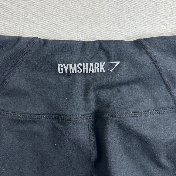 Gymshark Energy Seamless‎ High Waisted Leggings Black Size Small Full Length Gym - Picture 7 of 9